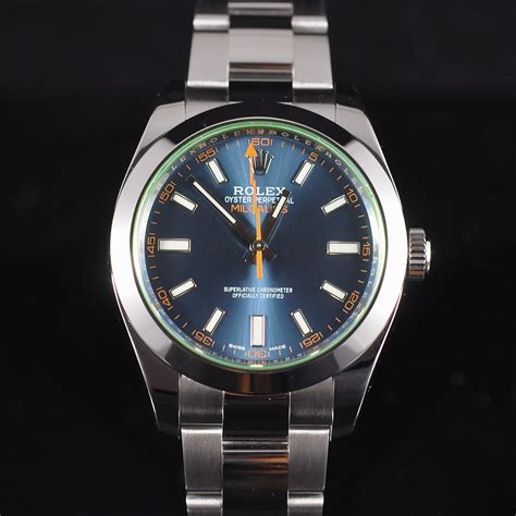 rolex milgauss ref: 116400gv|rolex milgauss price chart.